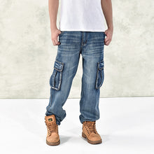 Load image into Gallery viewer, Fashion Men Baggy Hip Hop Jeans