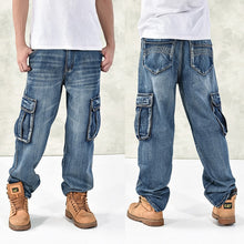 Load image into Gallery viewer, Fashion Men Baggy Hip Hop Jeans