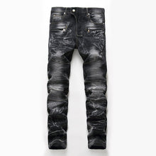 Load image into Gallery viewer, High Quality Men Casual Jeans Coated Slim