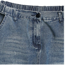 Load image into Gallery viewer, Men Fashion Jeans High Street Solid Color