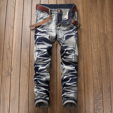 Load image into Gallery viewer, High Quality Men Casual Jeans Coated Slim