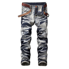 Load image into Gallery viewer, Man Jeans Slim Casual Ripped Jeans