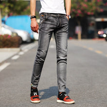 Load image into Gallery viewer, Men Stretchy Denim Skinny Green Jeans
