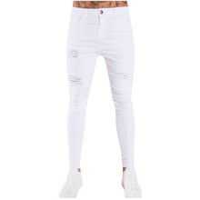 Load image into Gallery viewer, Men Solid Color Jeans Fashion Slim Pencil Pants
