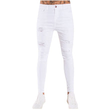 Load image into Gallery viewer, Men Solid Color Jeans Fashion Slim Pencil Pants
