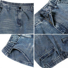 Load image into Gallery viewer, Men Fashion Jeans High Street Solid Color
