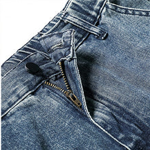 Load image into Gallery viewer, Men Fashion Jeans High Street Solid Color
