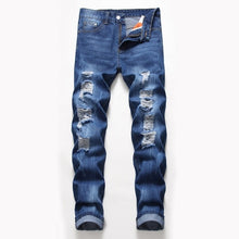 Load image into Gallery viewer, Man Jeans Slim Casual Ripped Jeans
